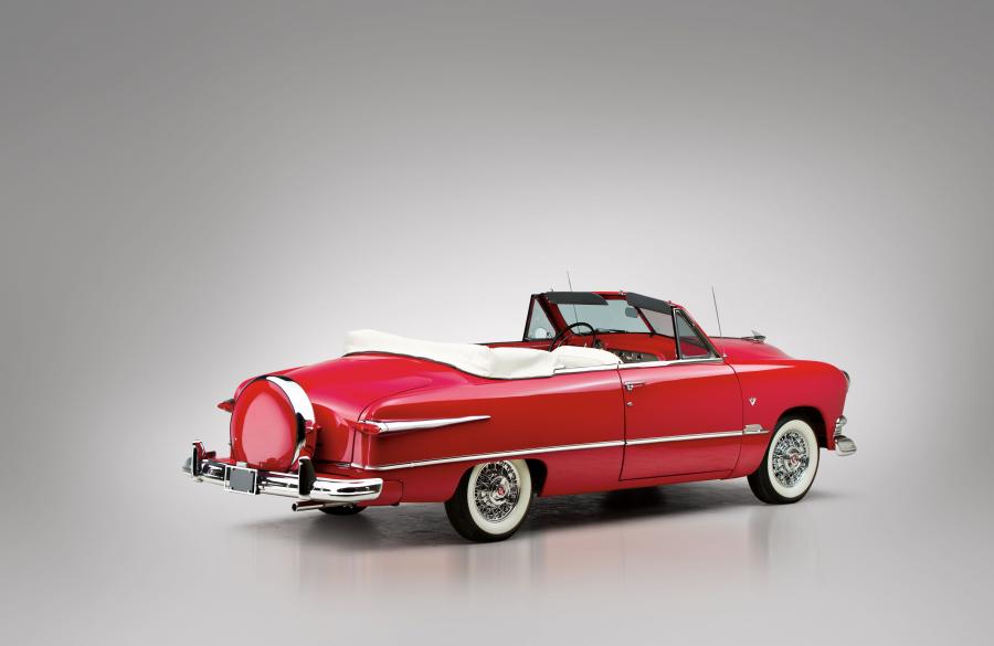  Ford Custom DeLuxe Convertible Red 1951 года  (фото 20 из 20)